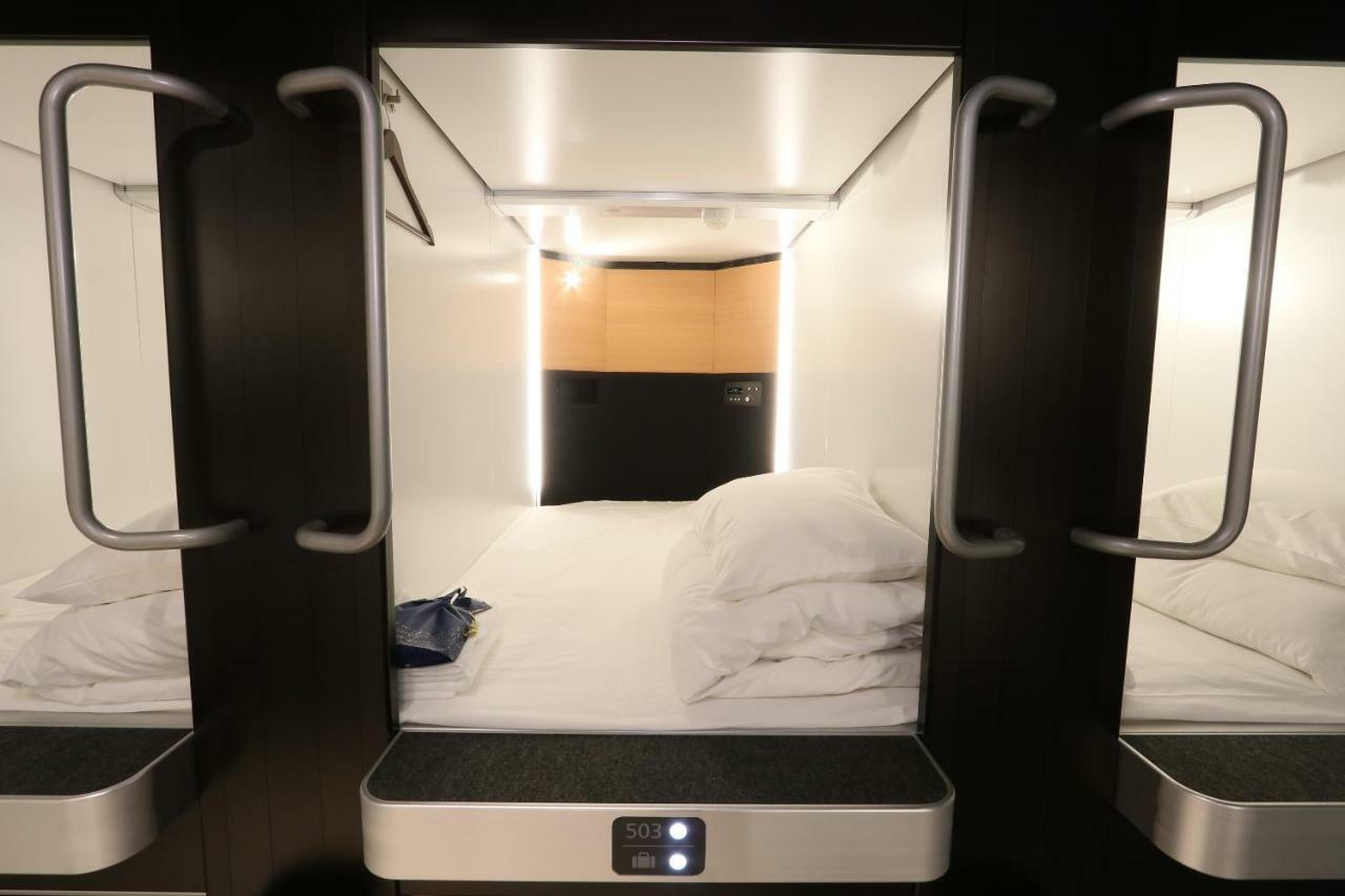 Business Capsule Hotel Lightning Hotel Asakusa Tokyo Ngoại thất bức ảnh