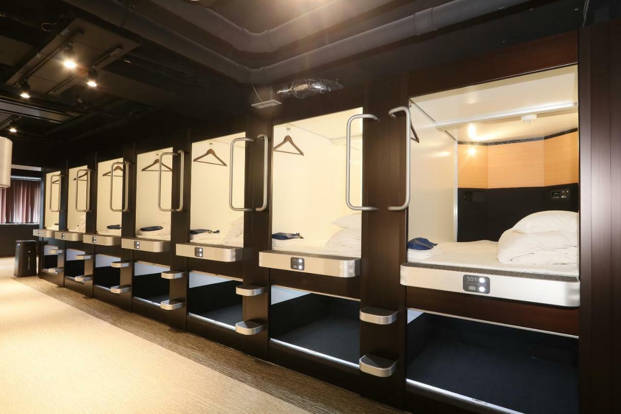 Business Capsule Hotel Lightning Hotel Asakusa Tokyo Ngoại thất bức ảnh