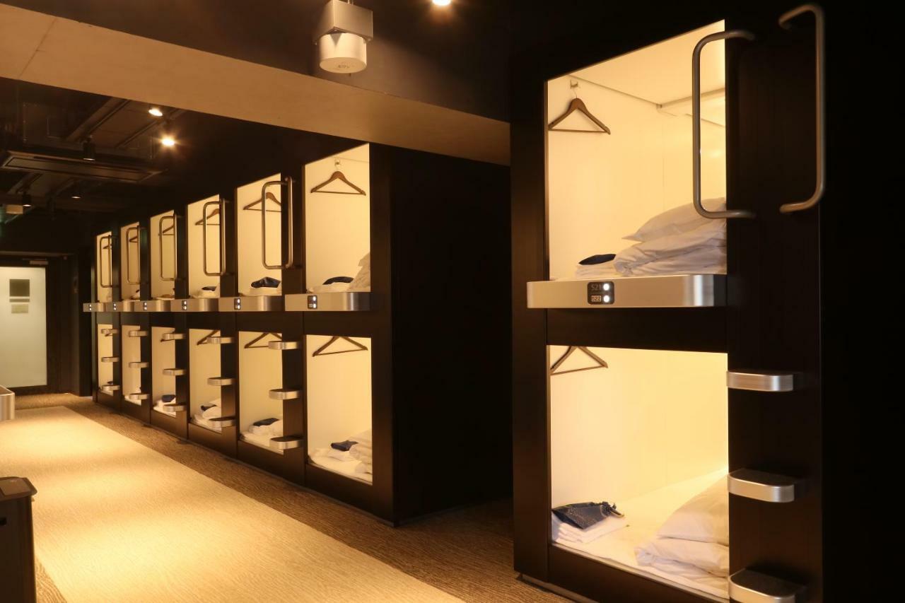 Business Capsule Hotel Lightning Hotel Asakusa Tokyo Ngoại thất bức ảnh